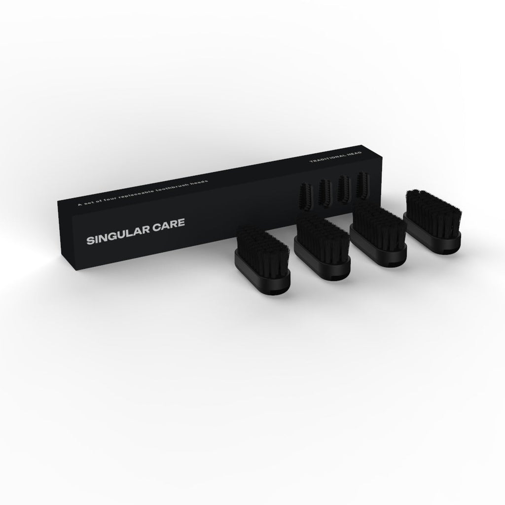 Traditional Toothbrush Heads